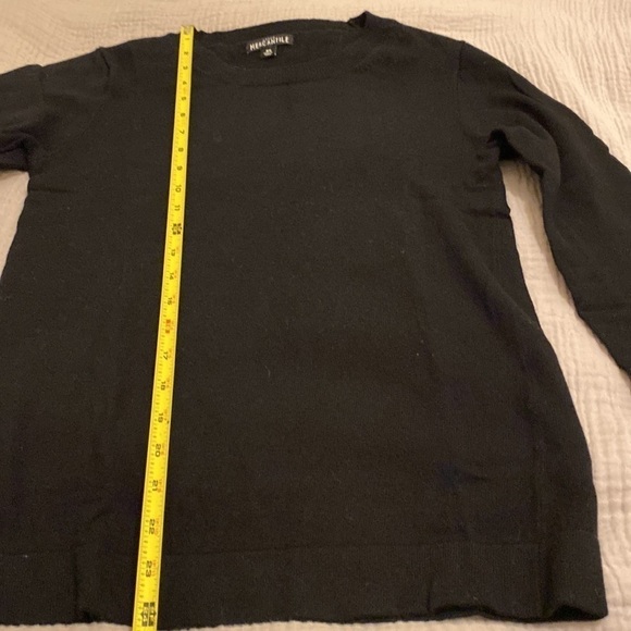 J. Crew wool / cotton blend black sweater. Size Xs. - Picture 5 of 8